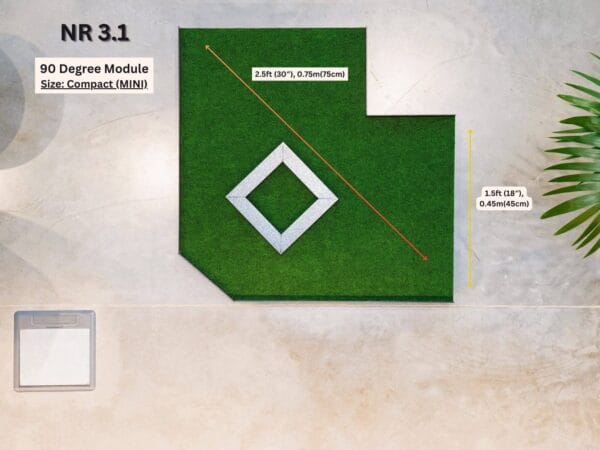 90 Degree Mini golf Module Size Compact (MINI)