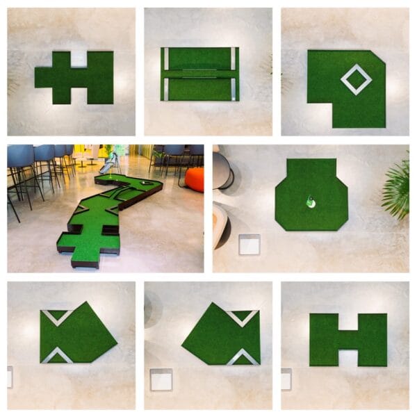 Mini Golf Course Modules For Sale, Size_ COMPACT_MEDIUM_LARGE ; Additional Spare Modules