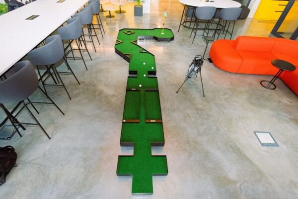 office mini golf course